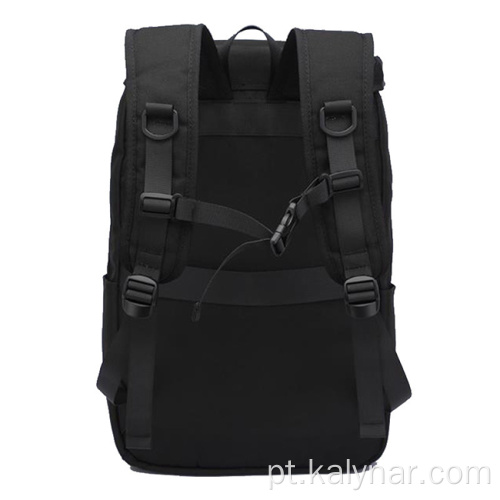 Backpack da faculdade de minimalismo de cor sólida unissex